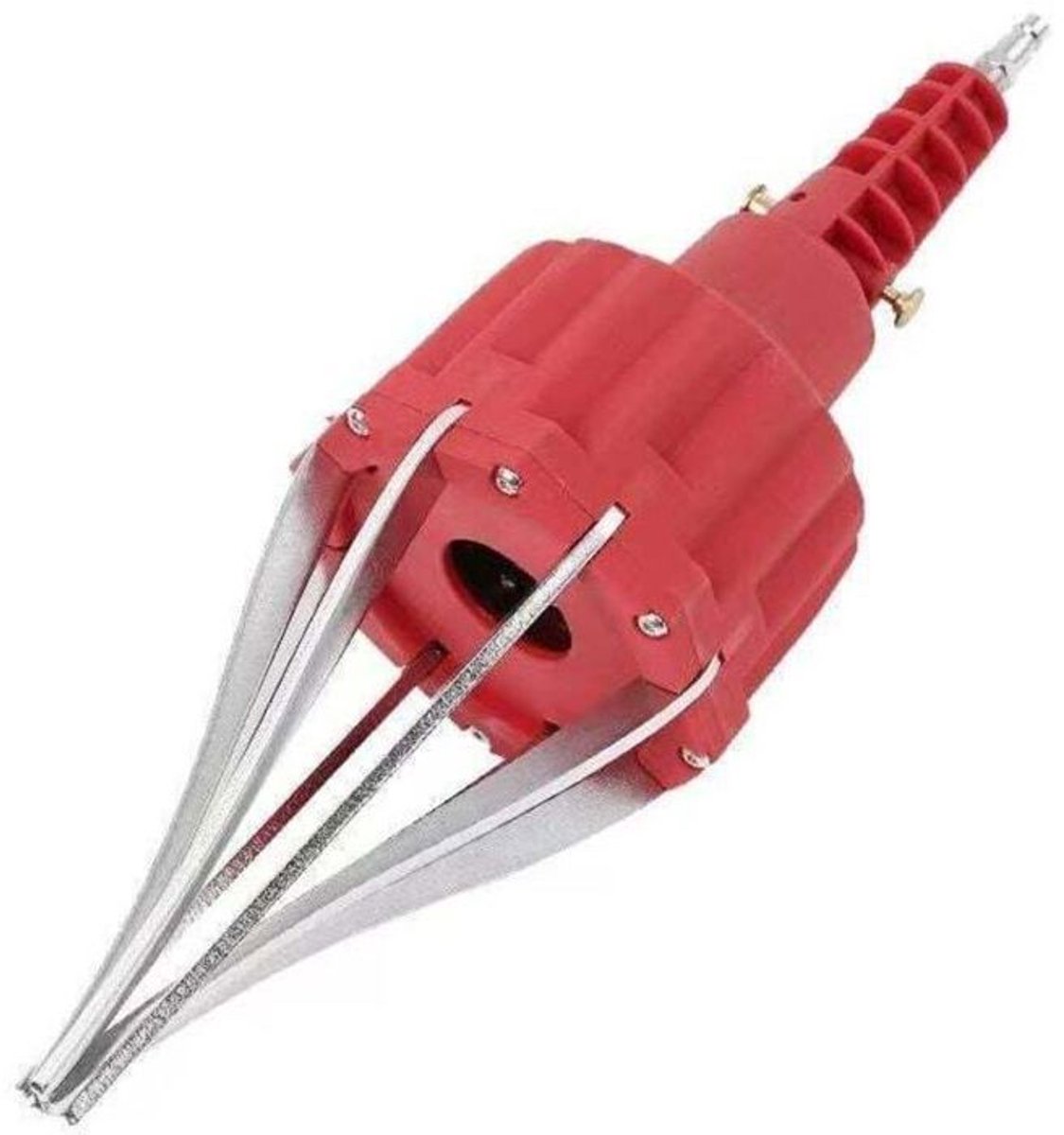 Pneumatische spreid-/expandeerklem voor snelle installatie en eenvoudig klemmen; geschikt voor 20 tot 120 mm.