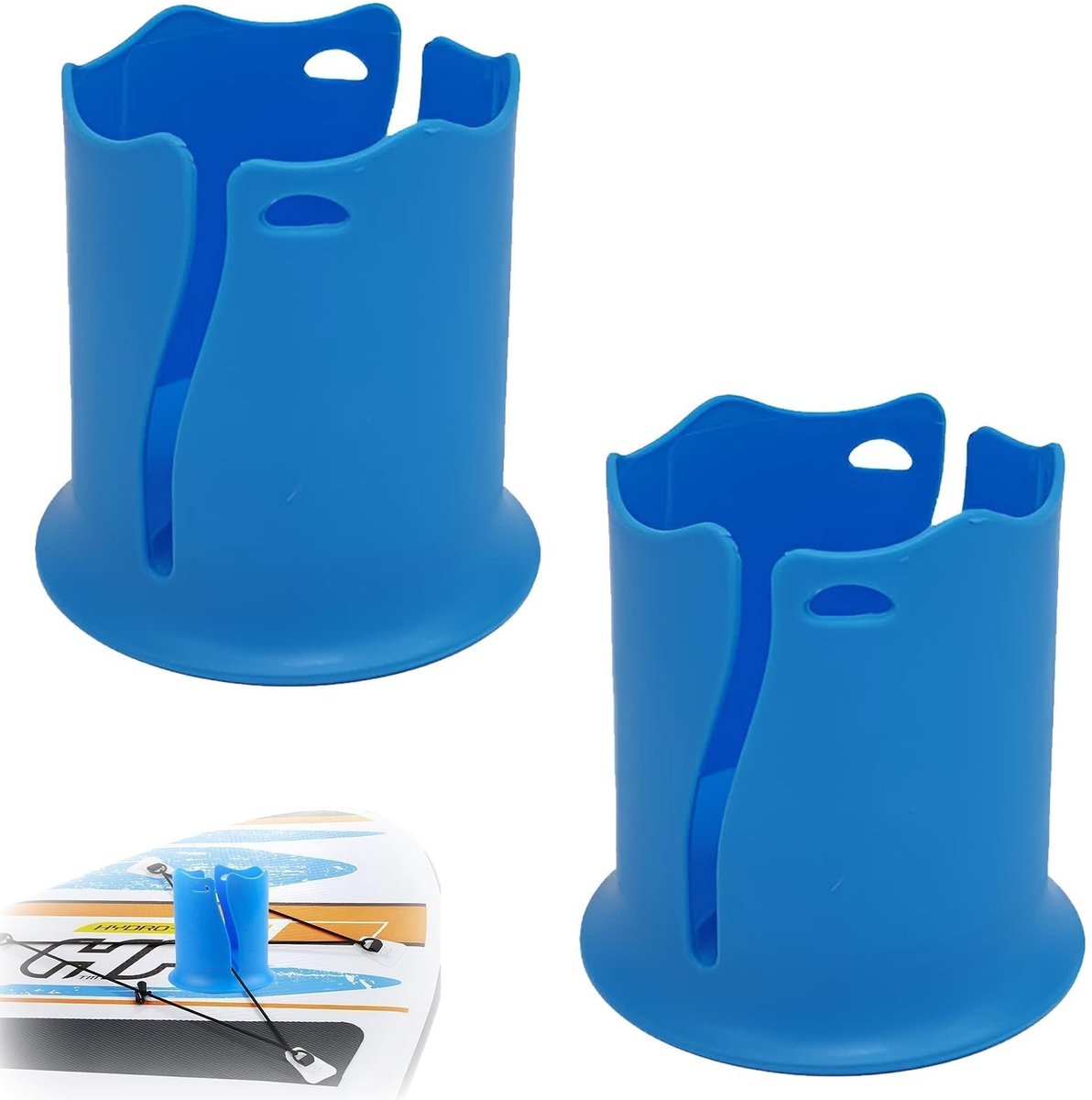 Dailygoods - Paddle Board Drinkhouders - Universele SUP Accessoires - Ideaal voor Kayak en Surfboard - Stevig en Duurzaam - Geschikt voor Watersport -...