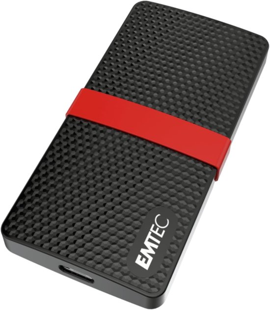 Externe SSD - Draagbare Opslag - Bestanden Overzetten - Compact En Lichtgewicht - 128 GB - Zwart — afbeelding 2