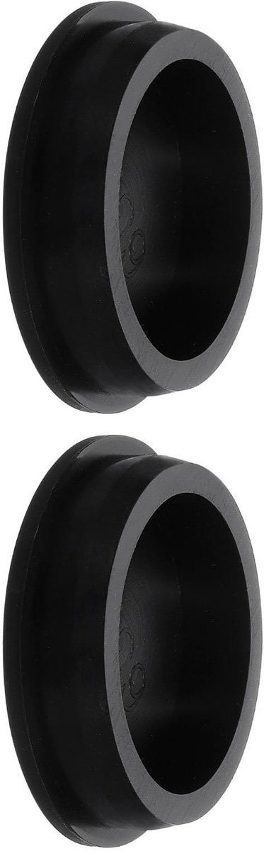 Dailygoods- Knopplug Waterdicht - 2 Stuks - Rubber/Siliconen - Temperatuurbestendig tot 250 °C - Eenvoudig te Installeren - Stevig en Duurzaam - Rubberstop