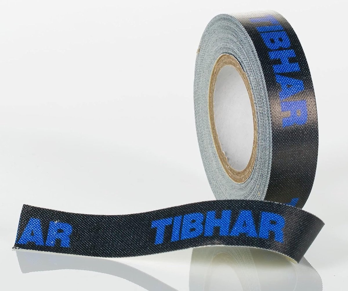 Tafeltennis randband - Bat randbescherming - Bat beschermen - Zelfklevend robuust - 5 meter lang - Zwart