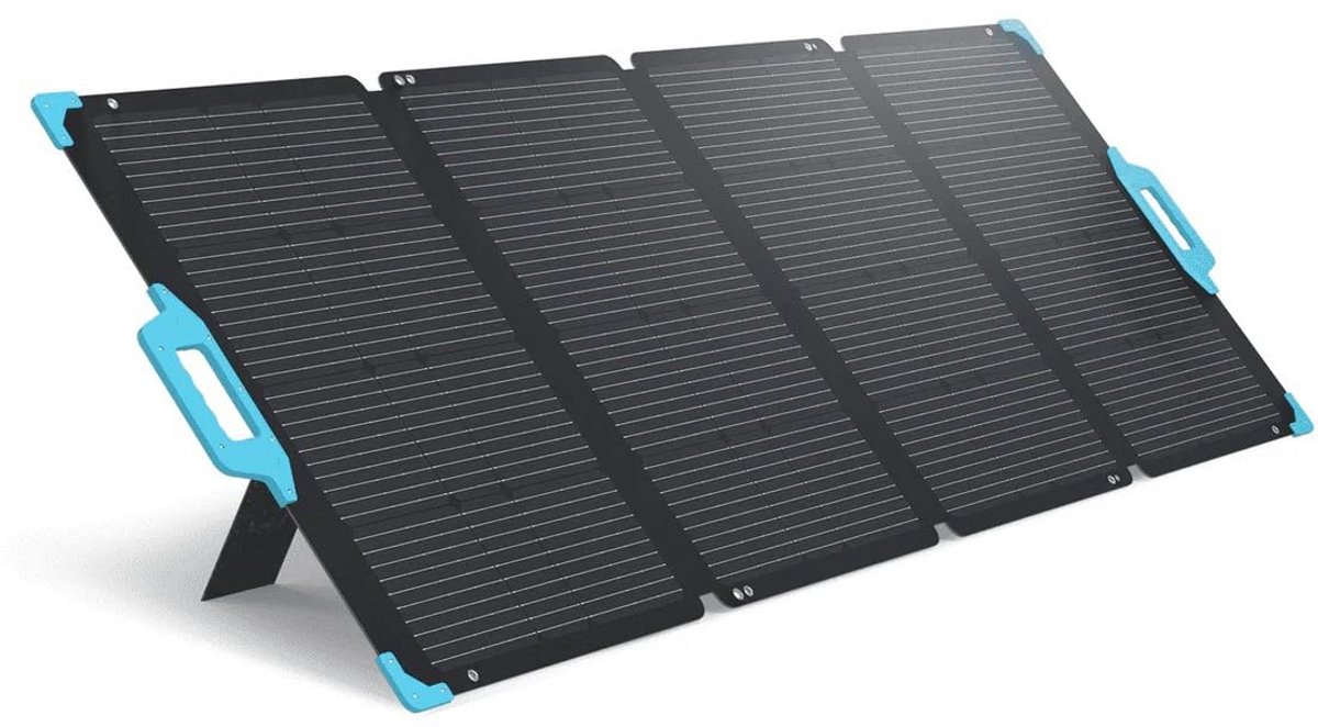 Opvouwbaar Zonnepaneel - Draagbaar Paneel - Energie Opwekken - Hoge Efficiëntie - 220 Watt - Zwart