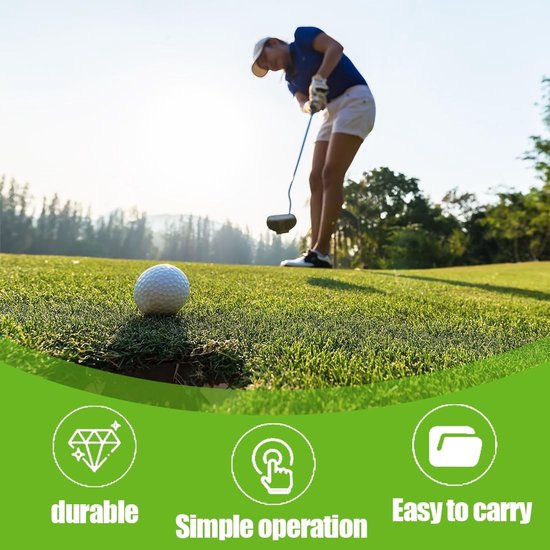 Dailygoods- Puntenteller Compact - Golfclubteller - Slagteller - Handteller - Duurzaam ABS - Eenvoudige Reset - Golfteller van Dailygoods — afbeelding 4