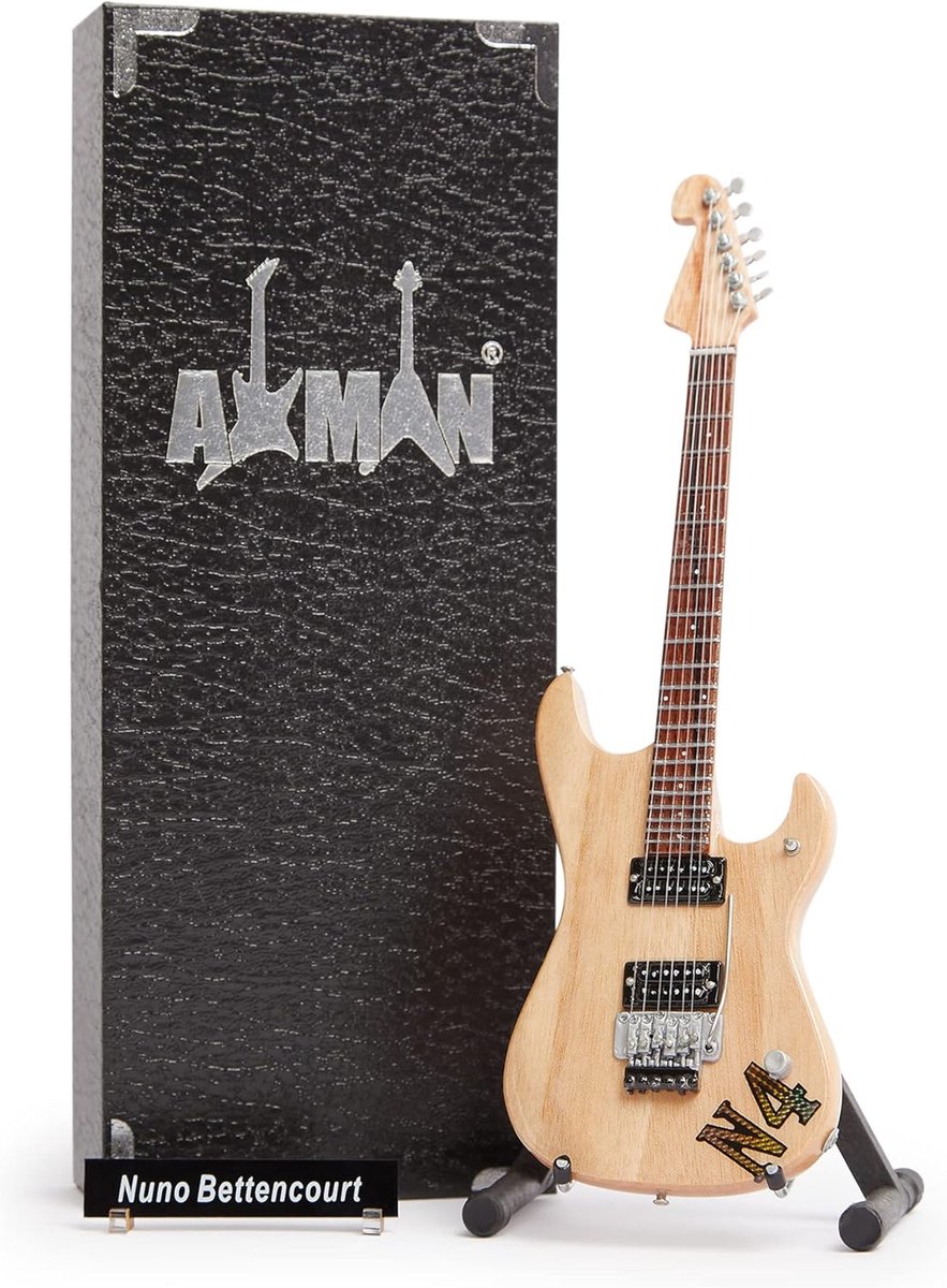 Handgemaakte Miniaturen Gitaar Ornament - Muziek Cadeau voor Fans