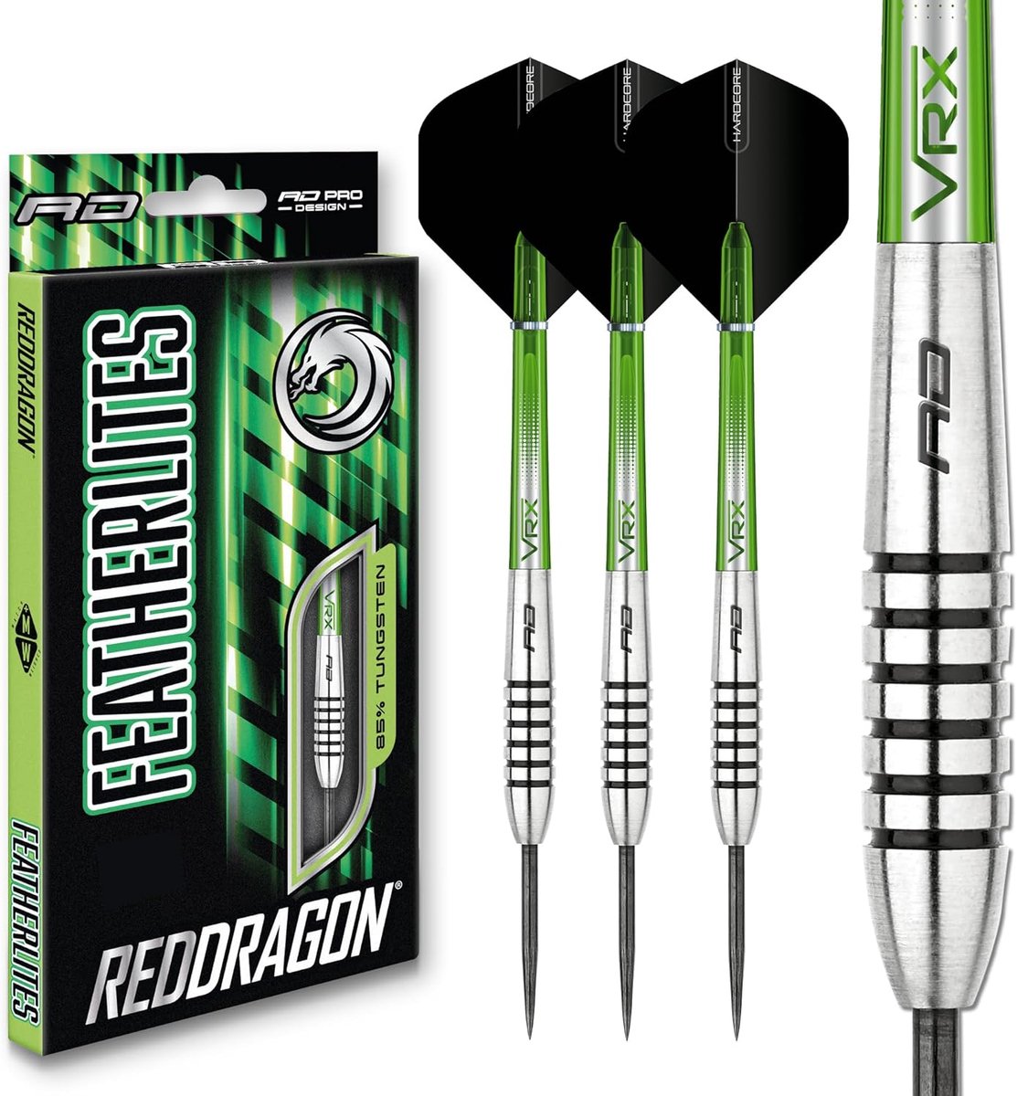 Tungsten Dartpijlen - Professionele Darts Set - Darten Spelen - 85% Tungsten Materiaal - 19 Gram - Zilver