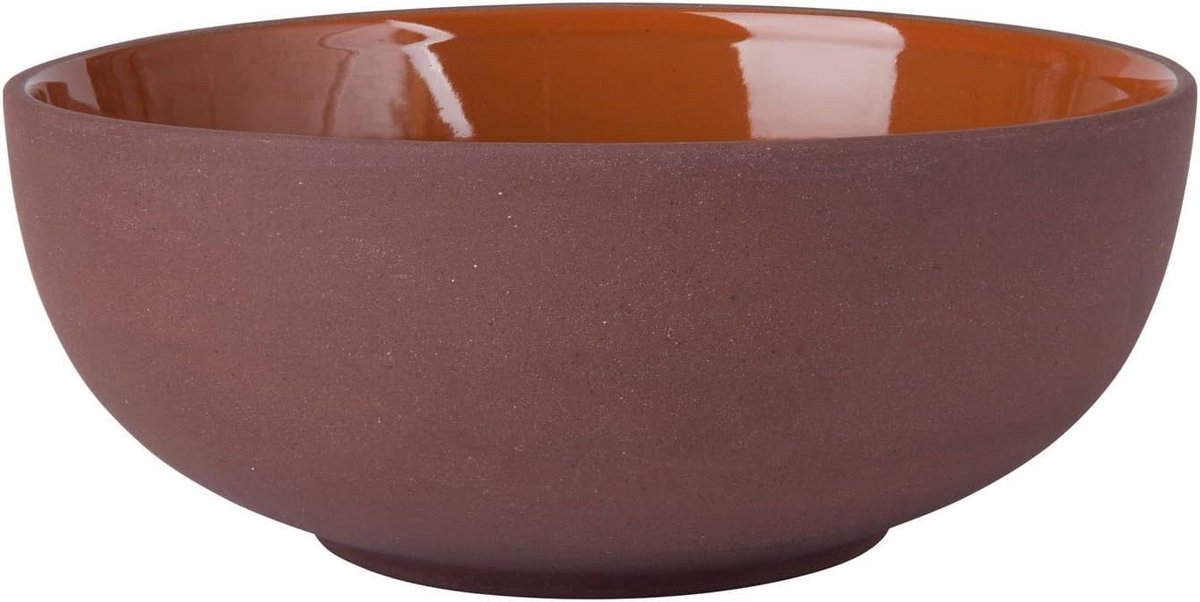 Keramiek schaal - Serveerschaaltje - Kleine hapjes serveren - Oven magnetron vriezerbestendig - 580 ml - Terracotta