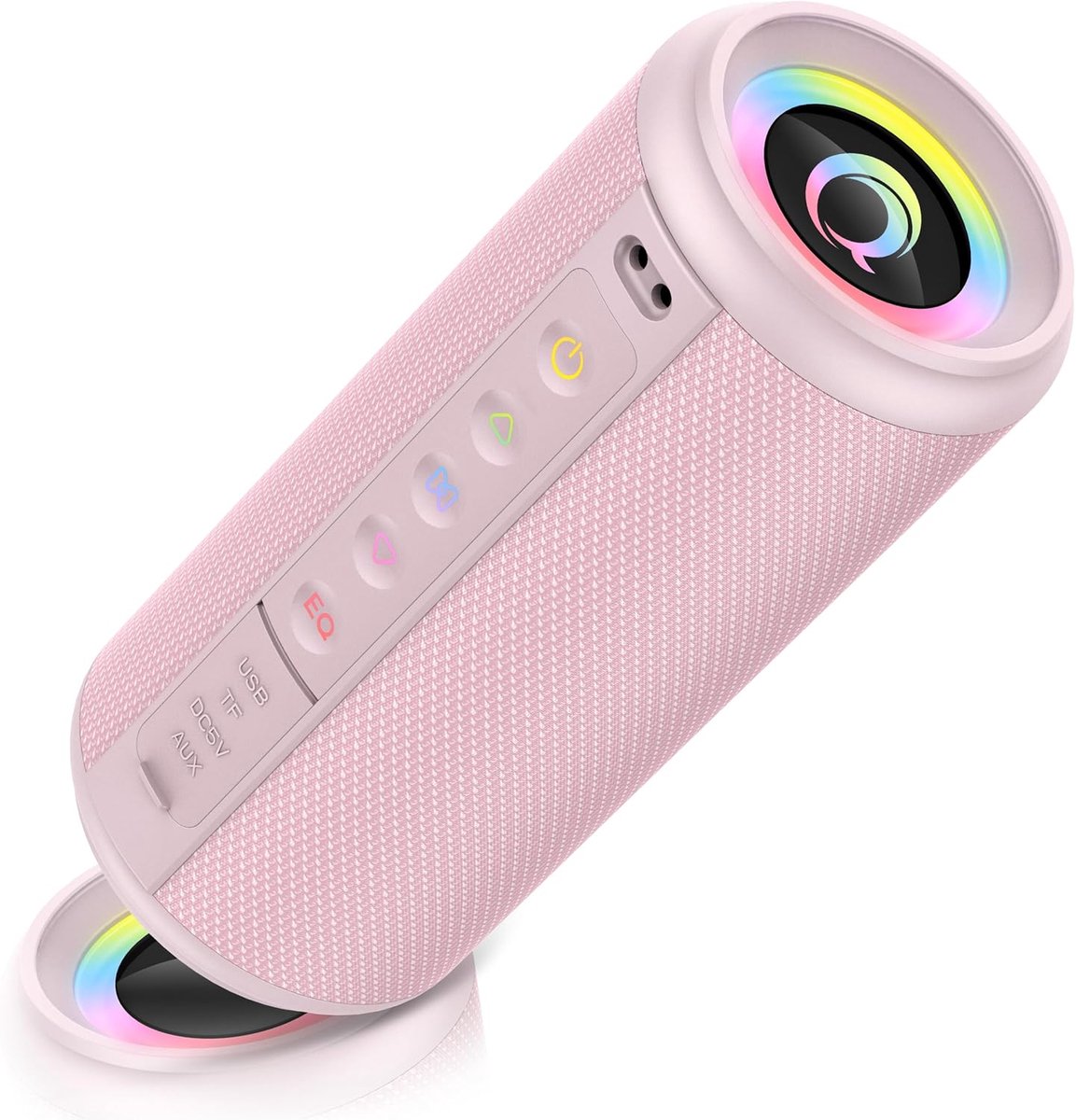 Draagbare Bluetooth Speaker - Muziek Box - Buitenluisteren Muziek - 15 Uur Speeltijd - 20 Watt - Zwart