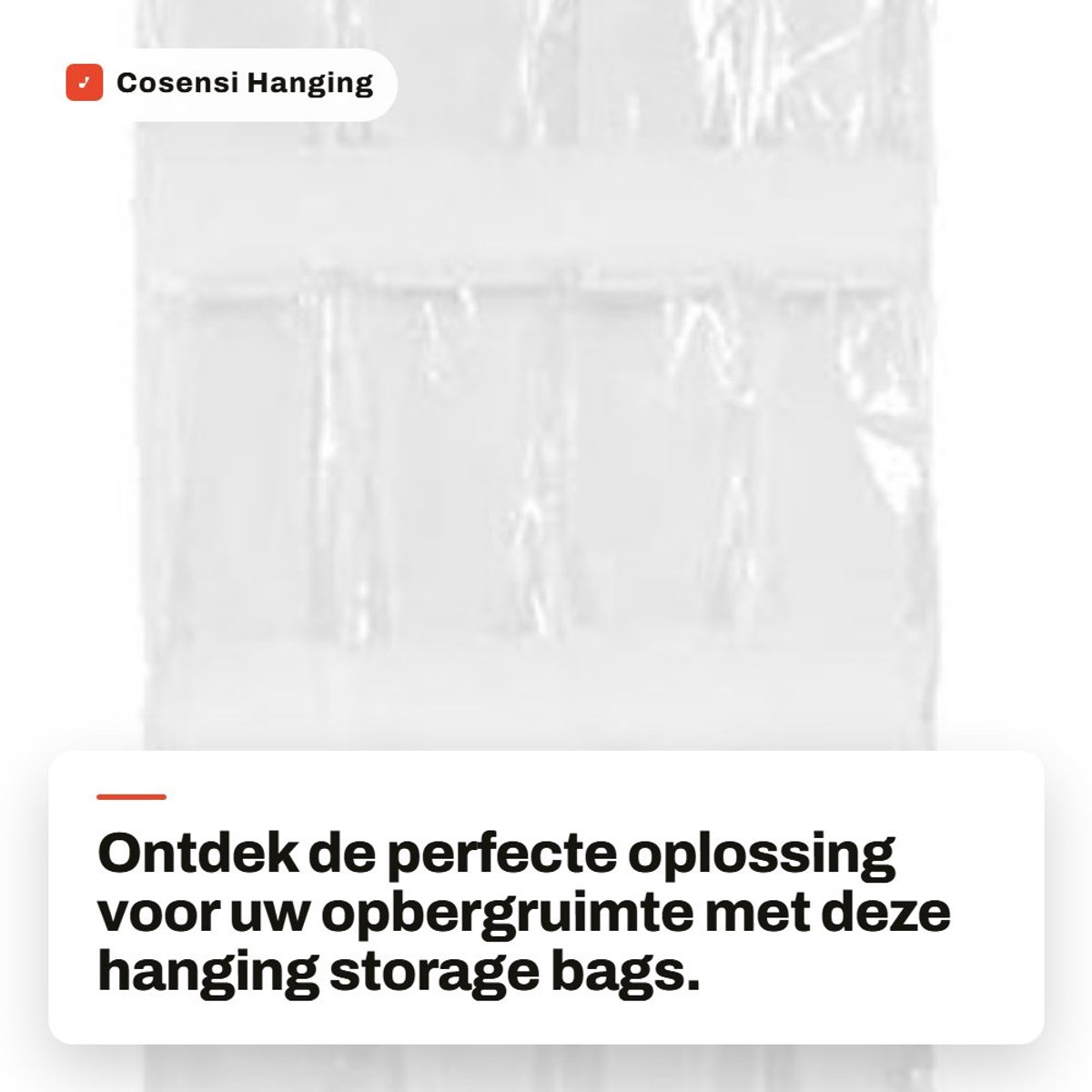 Dailygoods- Schoenenopberger Transparant - Opbergtas - Hangende Organizer - Opbergbak - Grote Capaciteit - Voor Schoenen en Tassen - Opbergzak