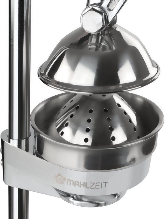 Handmatige Citruspers - Vruchtenpers Keuken - Vers Sap Maken - Meer Sap Hefboom - 19x39x48 cm - Zilver — afbeelding 5