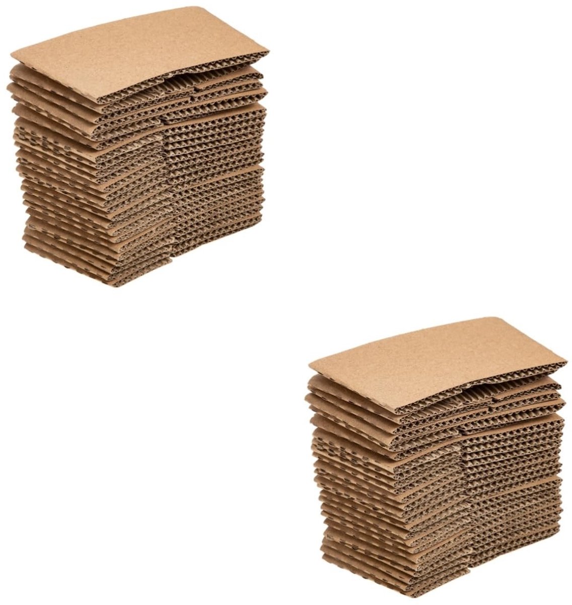 Dailygoods - Koffiekopjeshouders - Wegwerp Papieren Bekers - Handbescherming - Kraftpapier - Outdoor Dranken - Veilig en Praktisch