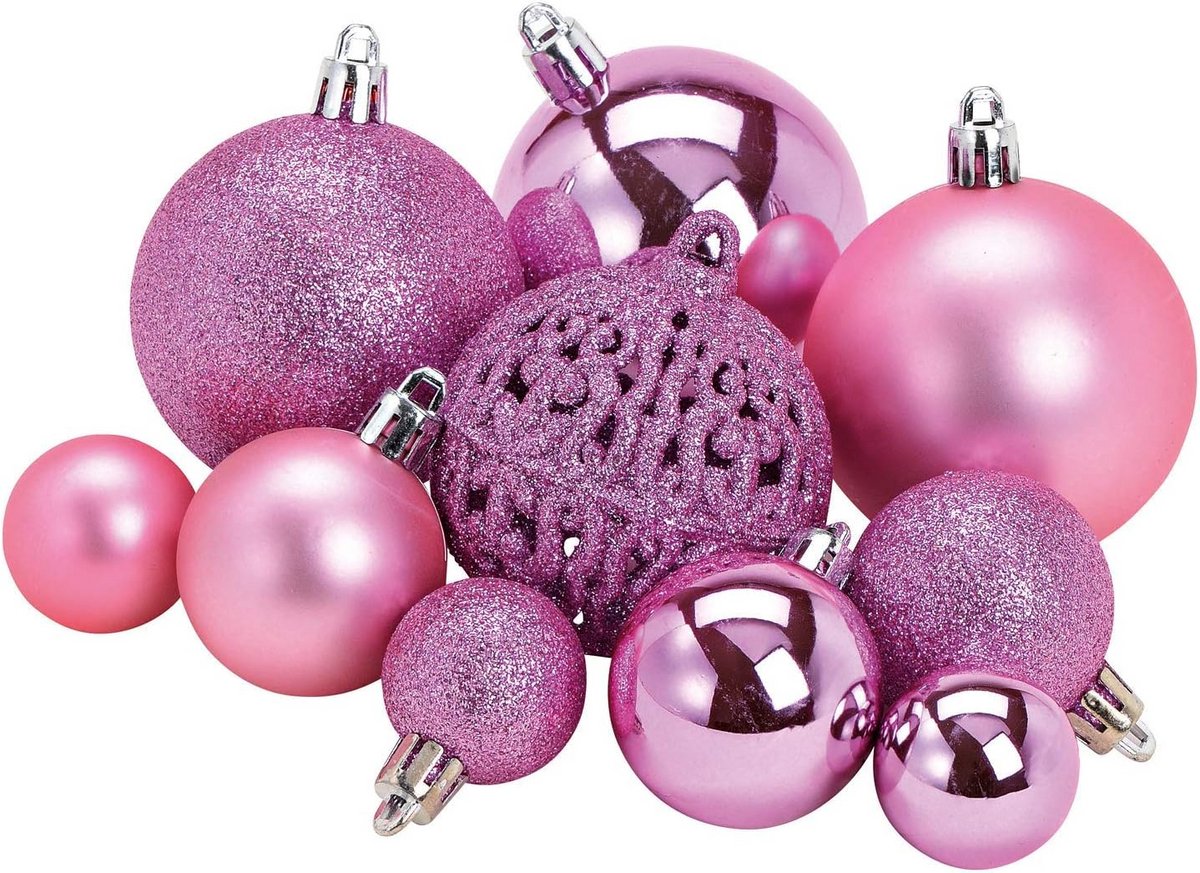 Kerstballen set - Kerstboomversiering - Feestelijke Decoratie - Onbreekbaar Kunststof - 100 stuks - Blauw – foto 5