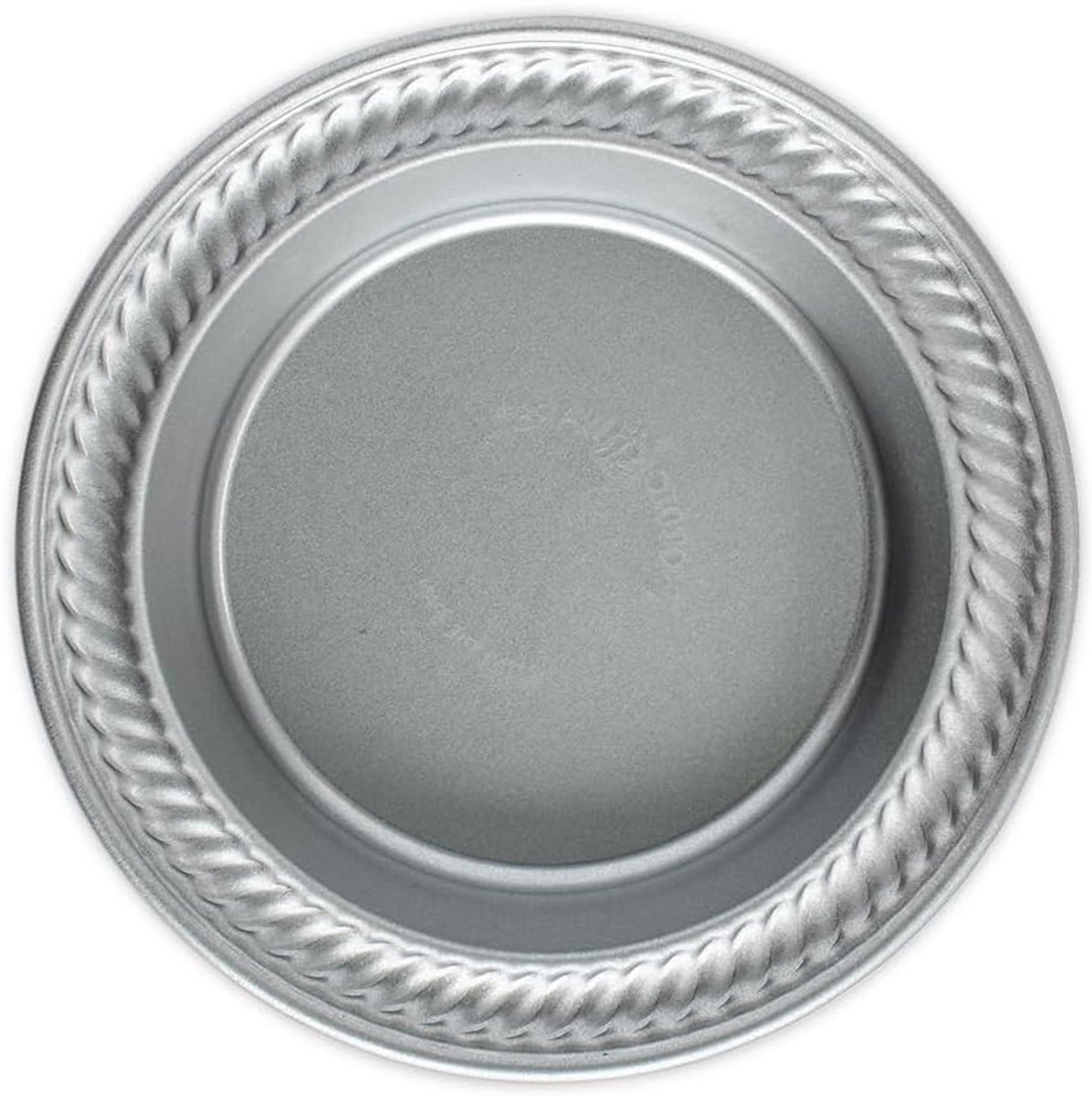 Compacte Bakvorm - Kleine Taartvorm - Kleine Porties Bakken - Natuurlijk Aluminium - 17.8 cm Diameter - Zilverkleurig