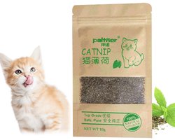 Dailygoods- Kattenkruid Hoogwaardige Natuurlijke Snack - Kattenkruid Plant - Kattenspeelgoed - Catnip - Gedroogd - Voorzichtig Gedroogd - Kattenvoer