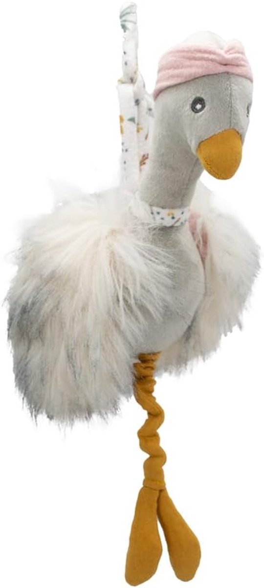 Muzikaal Pluche Dier - Knuffel Melodie - Baby Kalmeren - Met Ophanglus - 20 cm - Roze