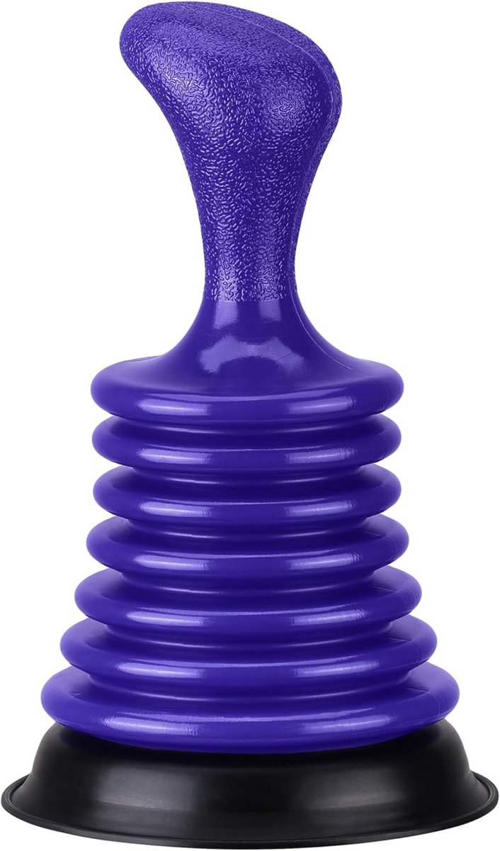 Mini Gootsteenplunjer - Afvoerontstopper - Verstopping Verhelpen - Krachtige Zuigkracht - 36 cm - Zwart