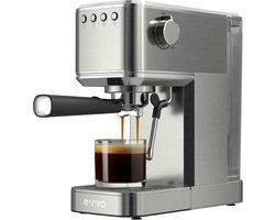 Espressoapparaat - Koffiemachine - Thuis Barista - 20 Bar Druk - 1.2L Tank - Staal