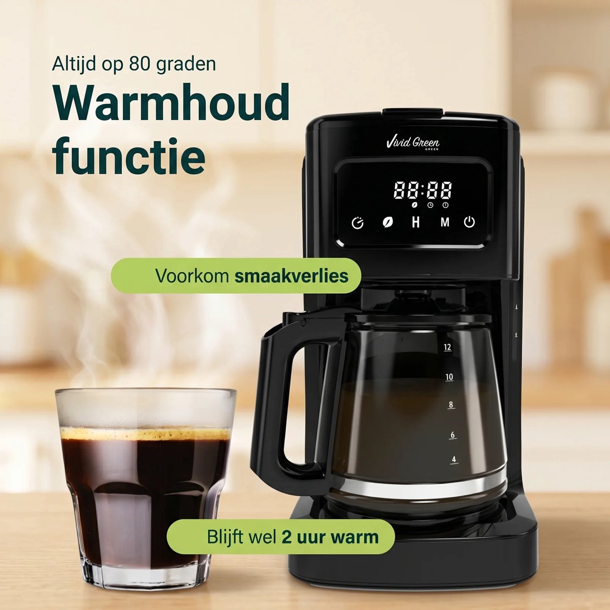 Filterkoffiezetapparaat 1,8L met Touch Display thumbnail 6