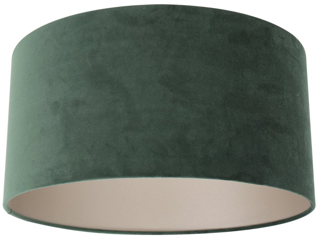 Groene textiel lampenkap K1068VS ⌀40cm met E27 support - Modern - Steinhauer