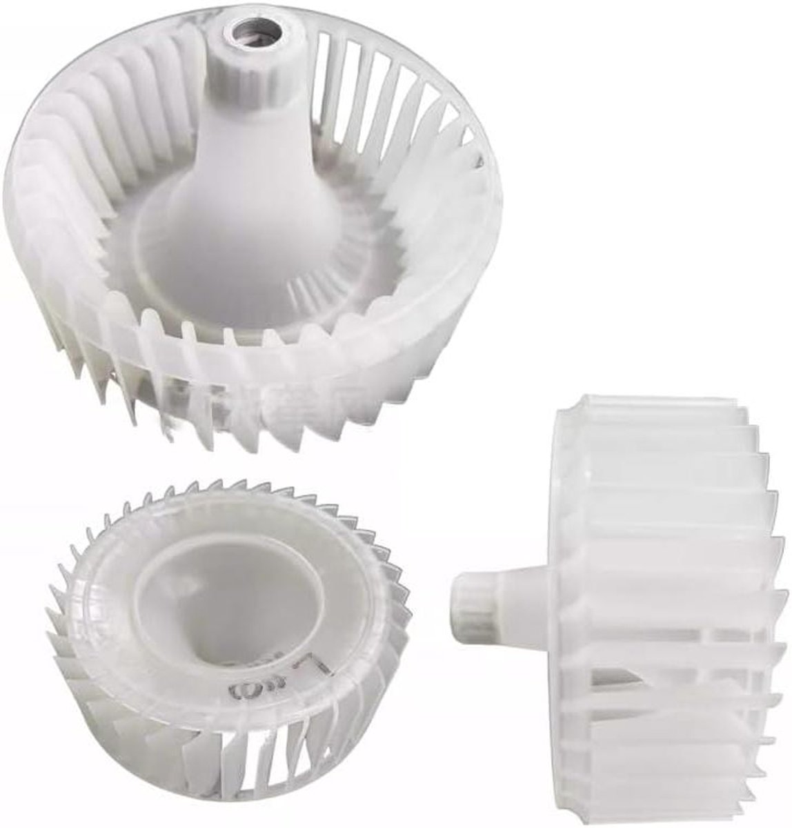 Droger Ventilator Waaier Motor Warmtepomp Onderhoud Directe Vervanging 1 x 1 x 1 cm Wit