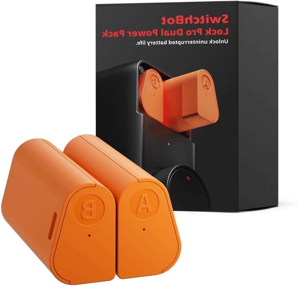 Batterij Pack - Dubbele Energie - Toegangscontrole - Oplaadbaar Systeem - 100 Gram - Zwart