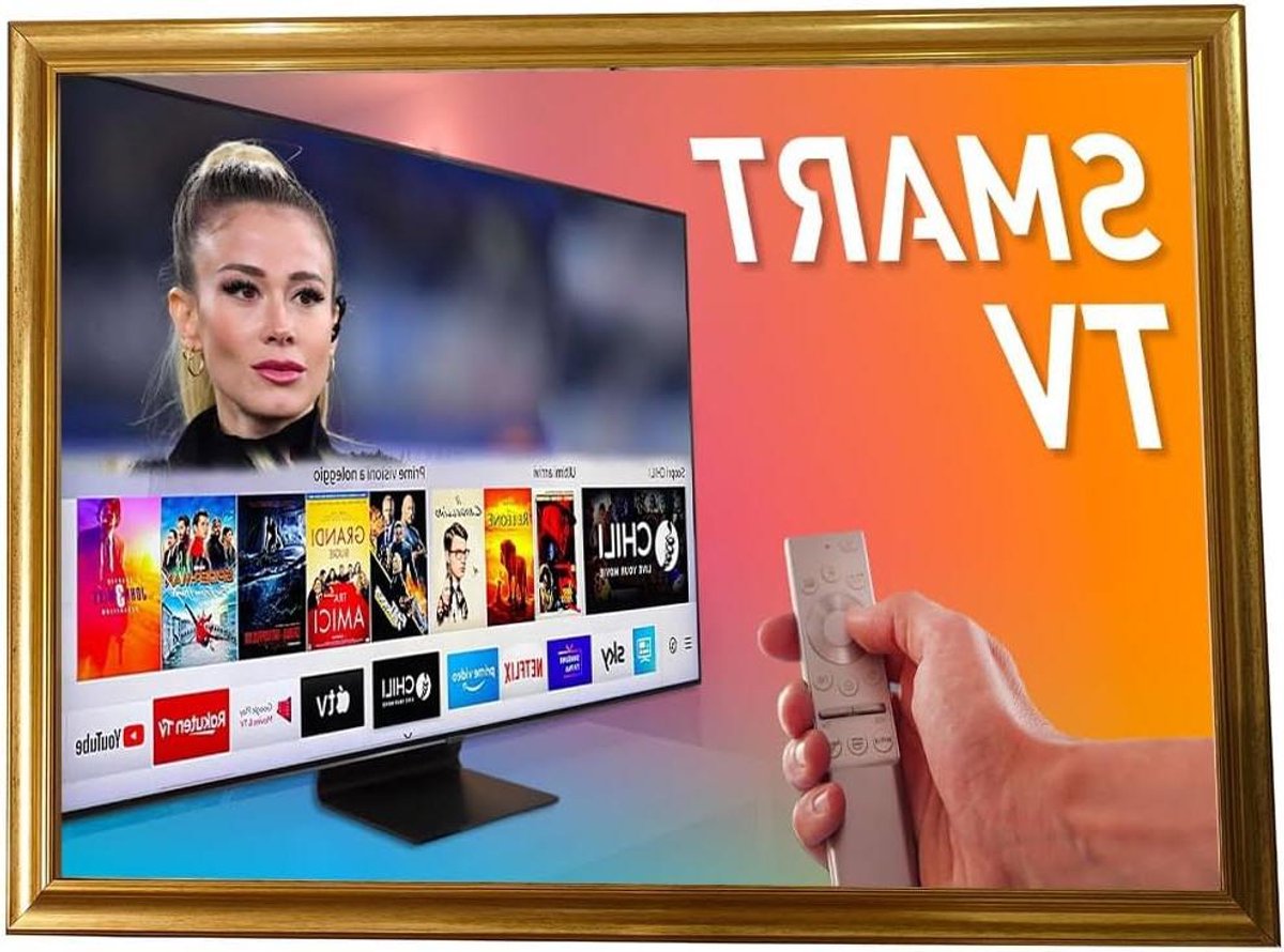Smart TV Frame - Decoratieve Lijst - Interieur Verfraaien - Handgemaakt in Italië - 66-75 inch - Goud