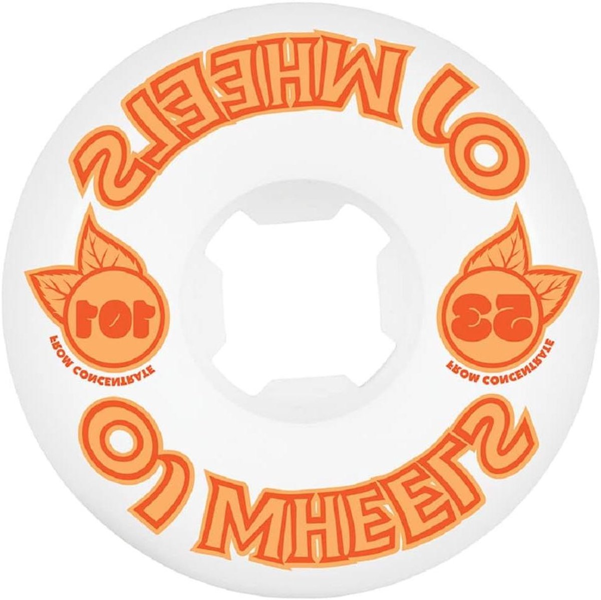 Skateboard Wielen Onderdelen Set Straat Skaten Flatspot Bestendig 53 mm