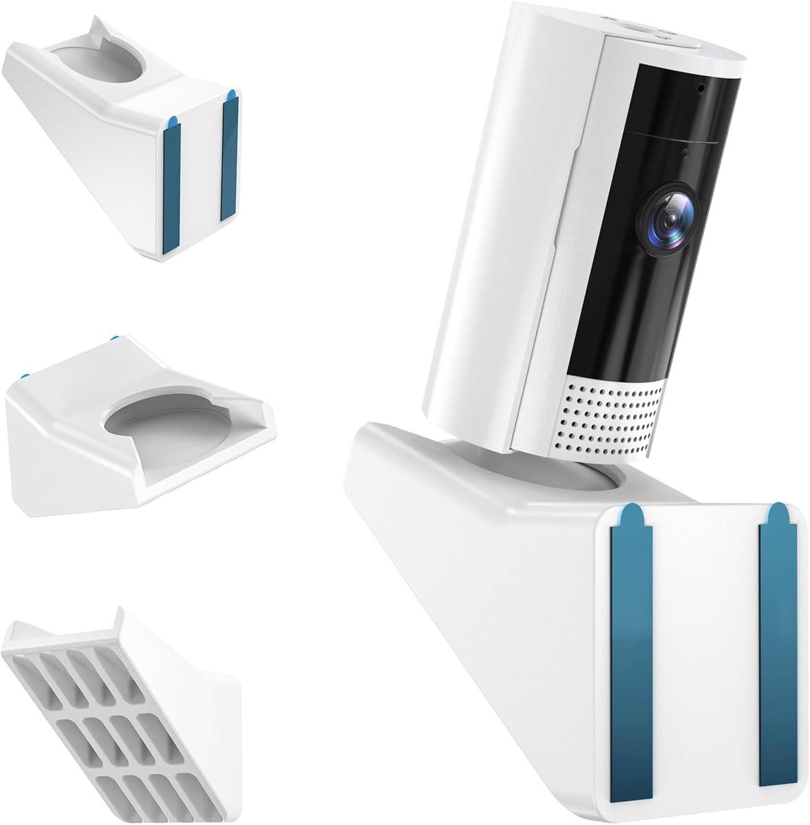 Camera Bevestiging - Raamhouder - Buiten Bewaken - 20 Graden Kantelbaar - 97 x 87 cm - Wit