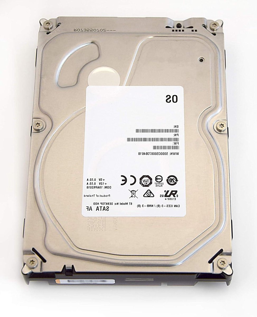 Interne Harde Schijf - Opslag Medium - Data Opslag - Hoge Snelheid - 2TB - Zilver