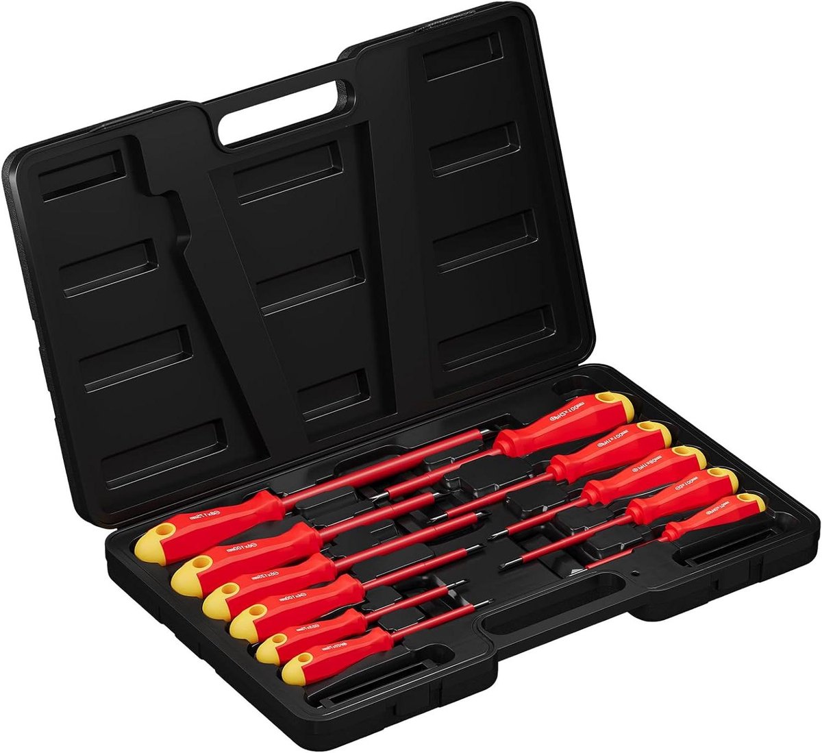 Schroevendraaierset - Gereedschap Set - Elektrisch Werk - Geïsoleerd Ontwerp - 11-delig - Niet gespecificeerd