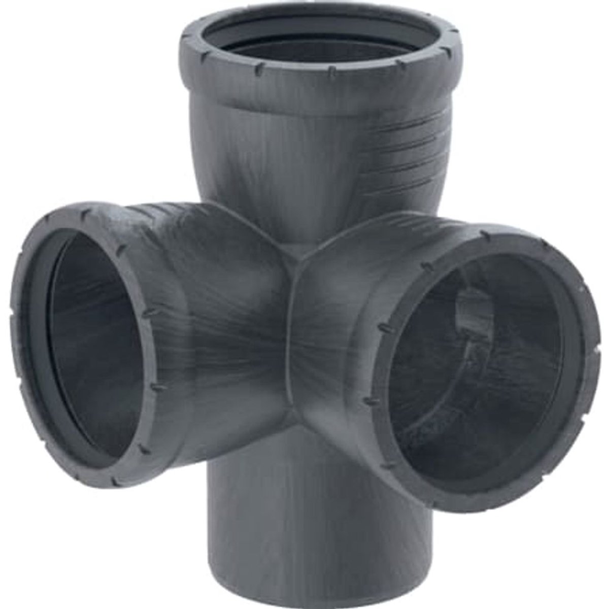 Geberit Silent-Pro Hoekstuk 87,5°, DN 100 / 90 / 90, 393.550.14.1