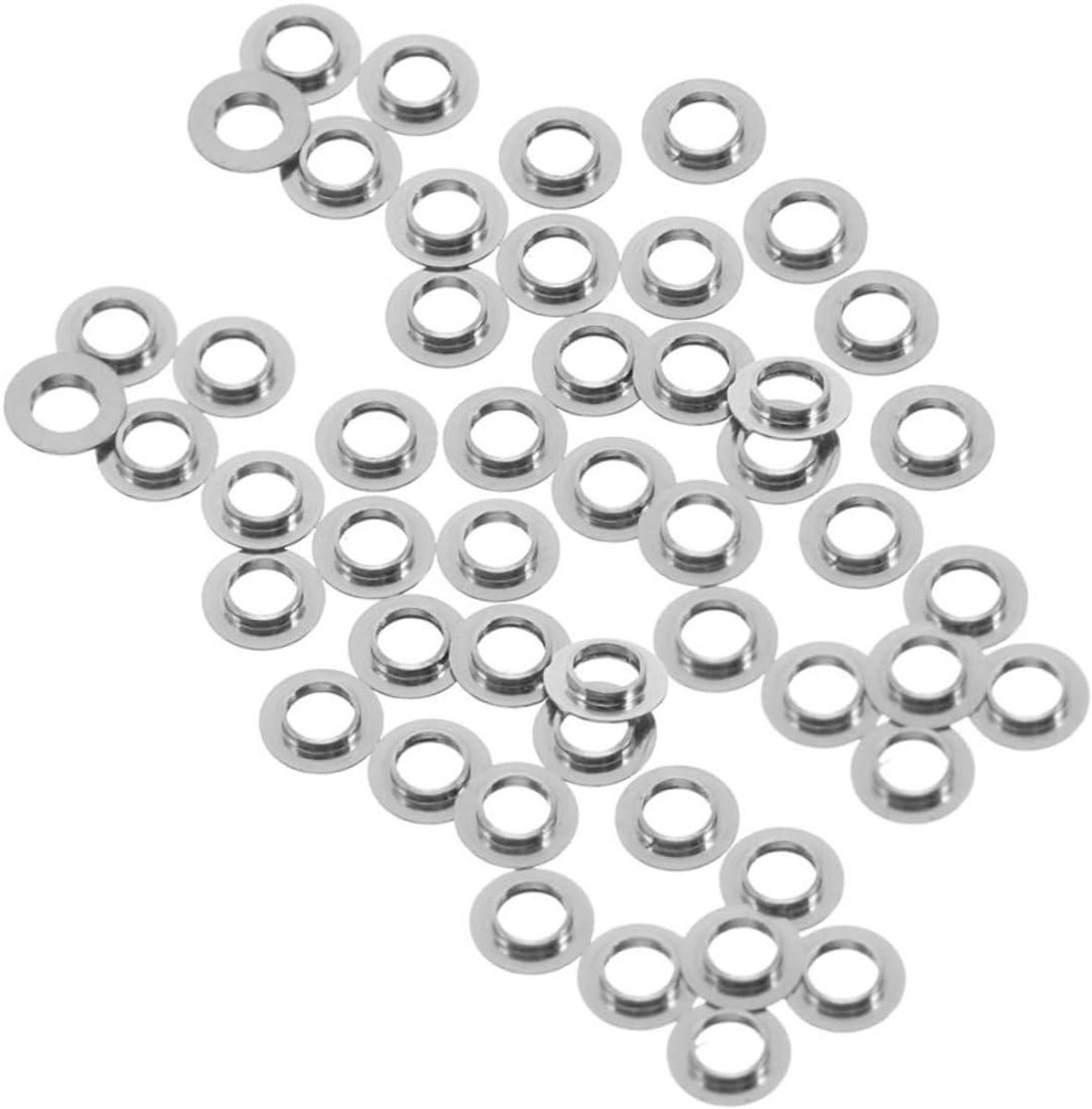 Beavorty 100 Shaped Eyeglass Pads Durable Metal Gas Bars Rimless Eyeglasses Easy Installation Universal Suitability Eyewear Maintenance