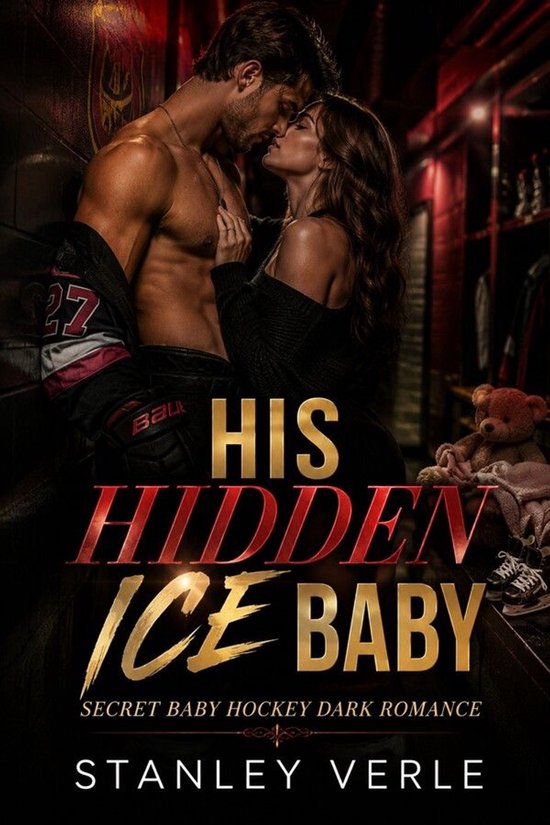 Secret Baby Hockey Dark Romance - cover