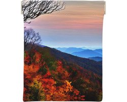 Golf Course and Tree Wallet, Coin Organizer, Change Holder, Small Travel Wallet, Coins, Change, Headphones, Blue Ridge Mountains, fashion