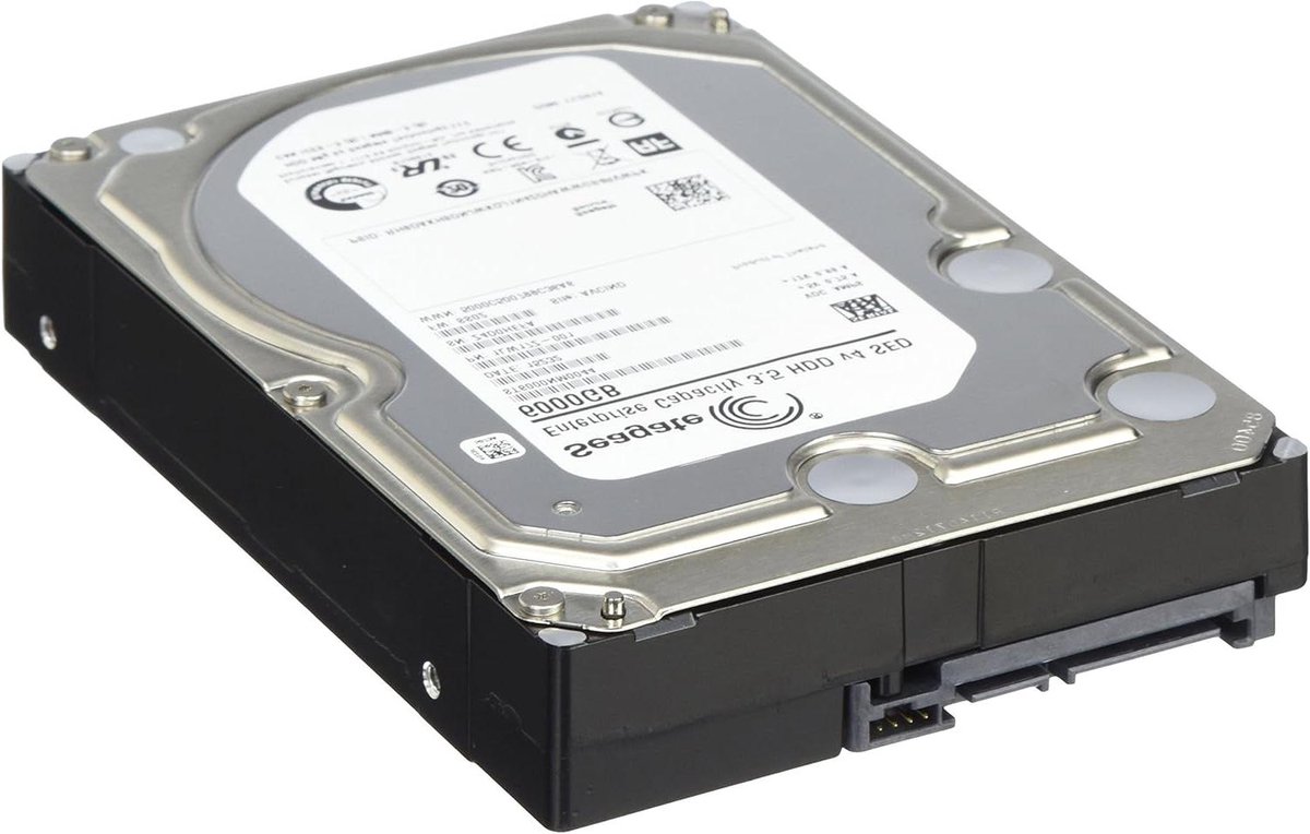 Interne Harde Schijf - Opslagstation Schijf - Data Opslag Uitbreiden - Hoge Betrouwbaarheid - 6 TB - Zilver
