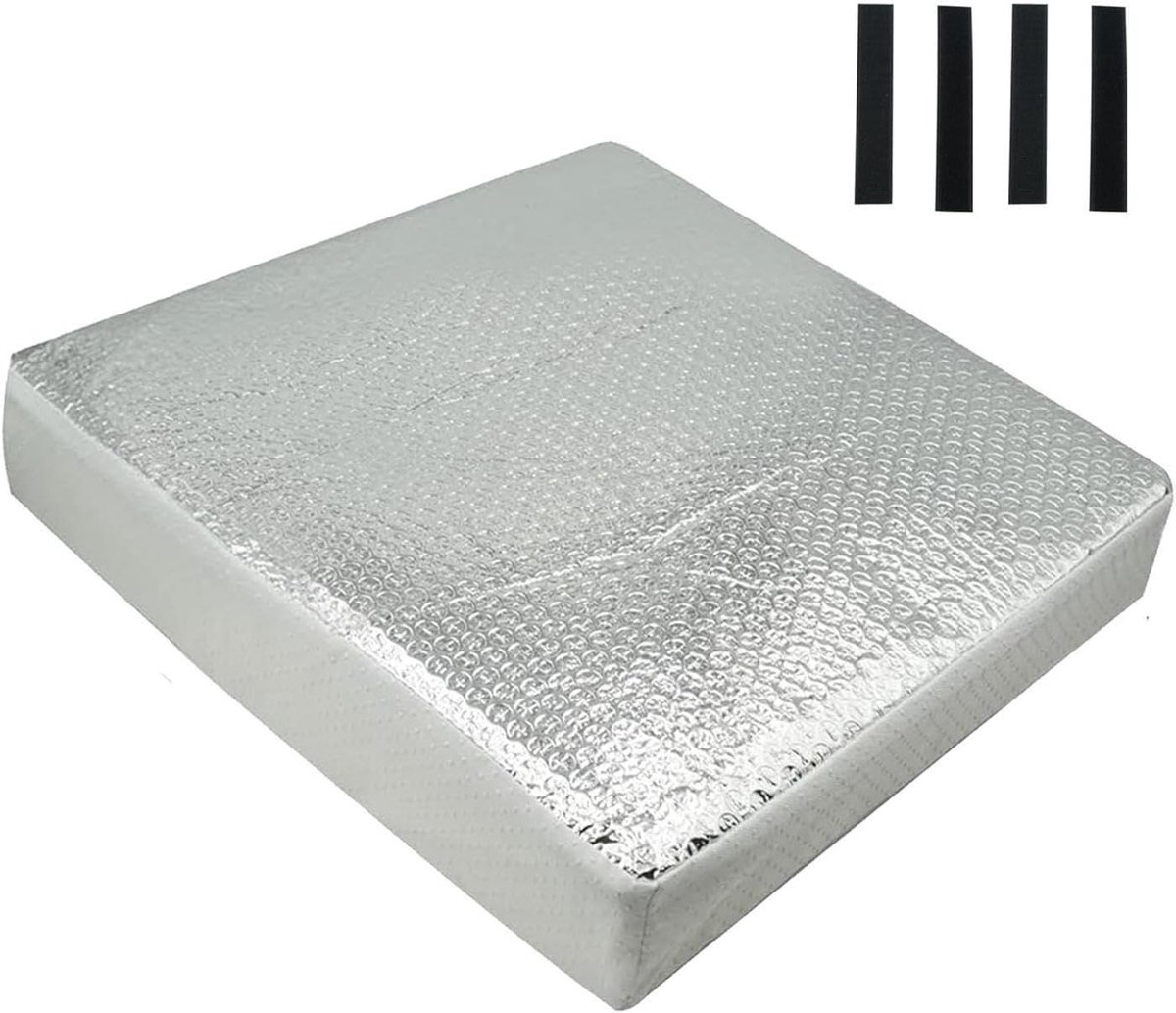 Camper Dakventilatie Isolatie - Ventilatiehoezen Camper - Comfortabel Reizen - Thermische Barrière - Twee Maten - Zwart