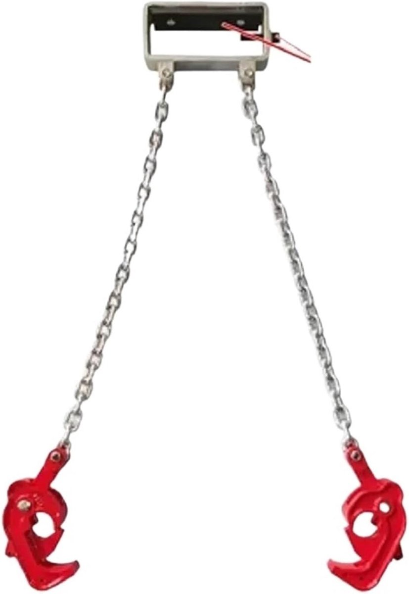Kettingtakel - Hefwerktuig - Industrieel Hefwerk - Heavy Duty Constructie - 1 Ton - Zilverkleurig