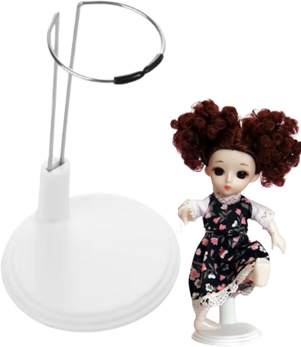 Poppenhouderstandaard, antislip stalen stabiele poppendisplayhouder | Multifunctionele decoratieve displaystandaard voor gehaakte poppen, knuffeldieren, katoenen poppen