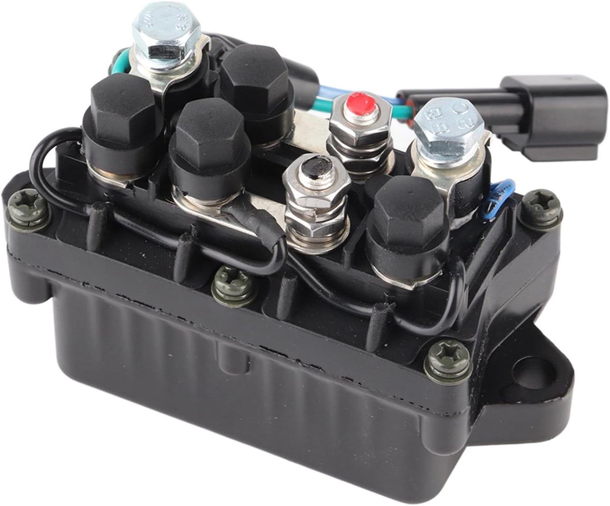 Motor Relais - Trim Unit - Boot Motor - Hoge Betrouwbaarheid - Standaard Formaat - Zwart