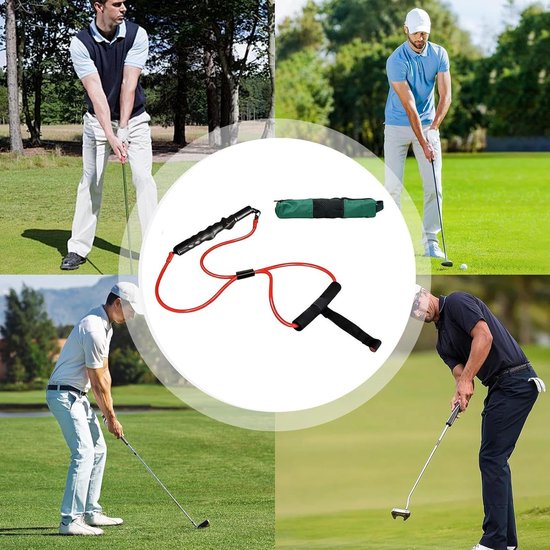 Trainingsapparaat - Weerstandsband - Swing Verbeteren - Spiergeheugen Training - 67 cm - Rood — afbeelding 4