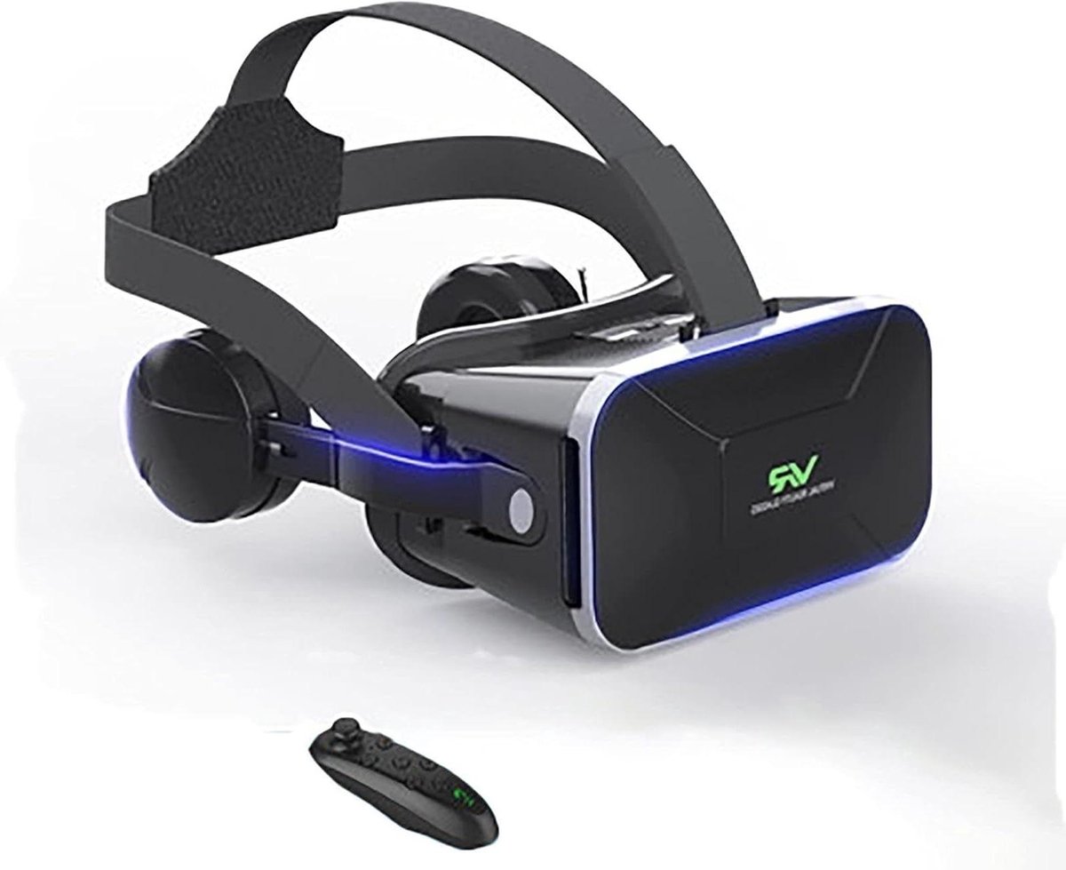 3D VR Headset - Virtuele Bril - Films en Games - Panoramisch 120° - 4.7-6.53 inch - HD 2