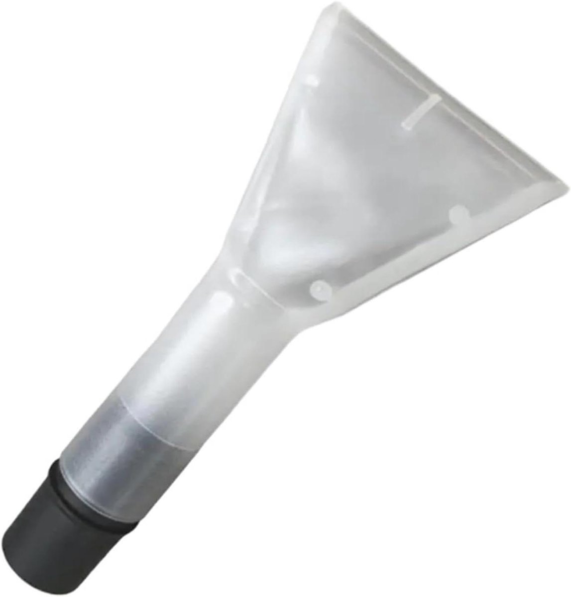 Tapijtmondstuk Stofzuiger - Vloerreiniger Accessoire - Tapijt Reinigen - Flexibele Draaikop - 35 mm - Transparant