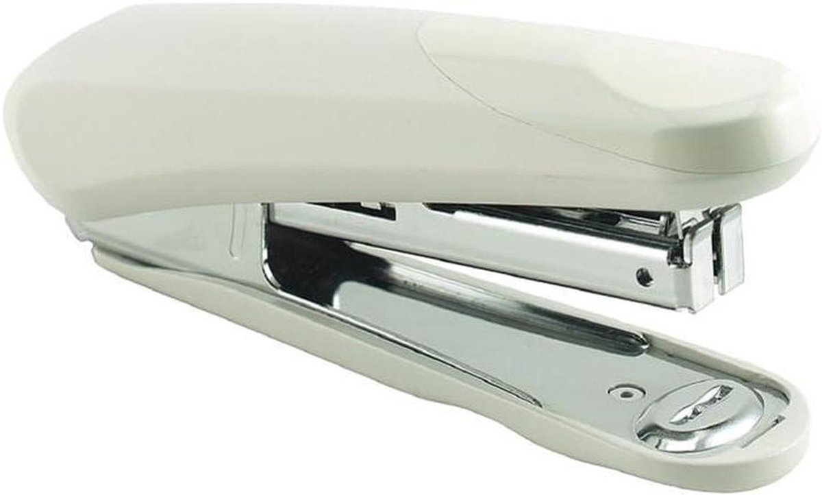 Handnietmachine - Kantoor nietmachine - Papier nieten - Good Design Award - 20 vellen capaciteit - Wit