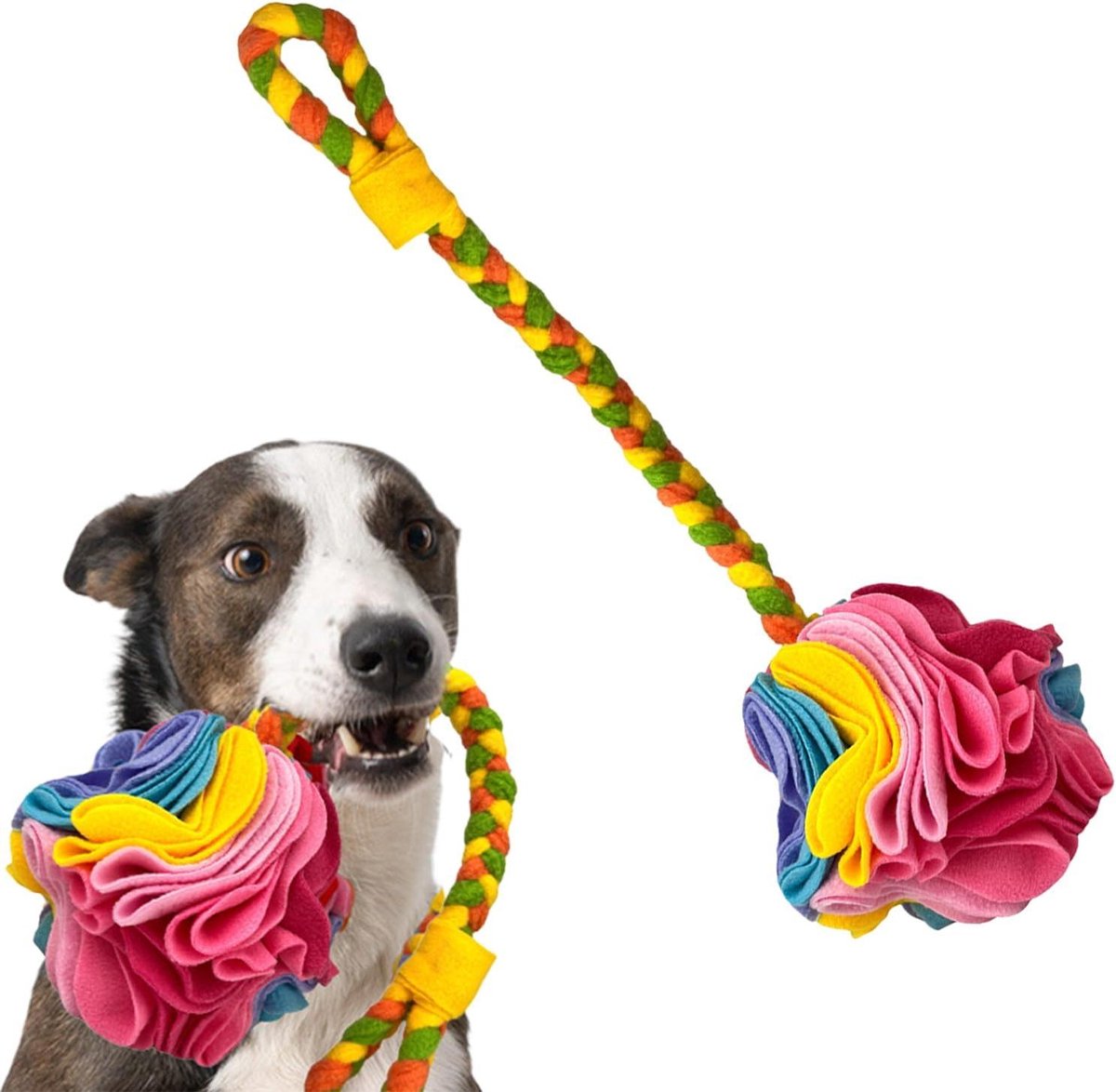 Snuffelbal Voor Honden - Snoepbal Trainingsspeelgoed - Mentale Stimulatie - Versterkt Reukzin - Niet gespecificeerd - Roze