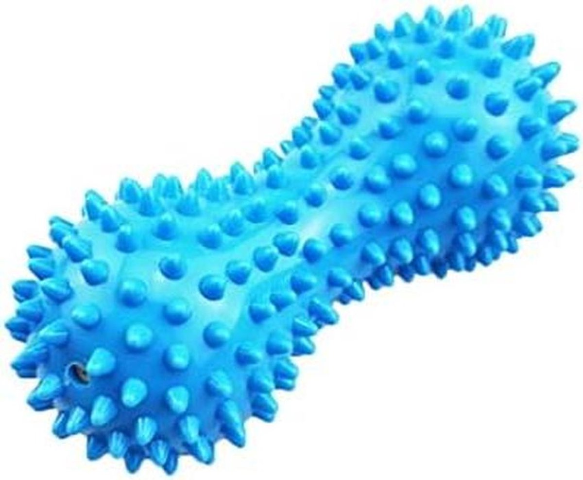 Massagebal Pinda - Fitnessbal Yoga - Spierontspanning Herstel - Drukbestendig EPP Materiaal - 16cm x 8cm - Blauw