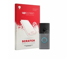 upscreen - Screenprotector voor Ring Wired Video Doorbell - Folie Beschermfolie transparant