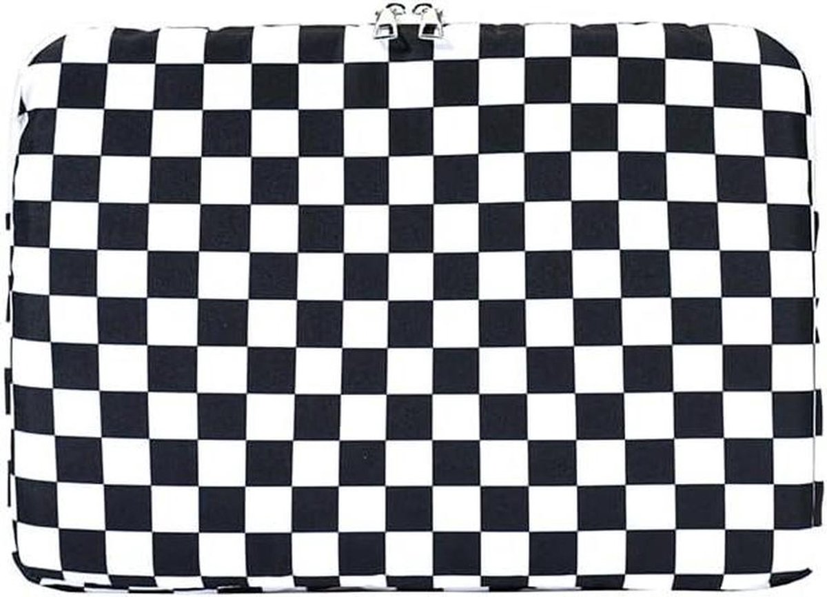 Laptop Draagtas - Beschermhoes Computer - Veilige Opslag - Dubbele Rits - 35 x 25 cm - Zwart