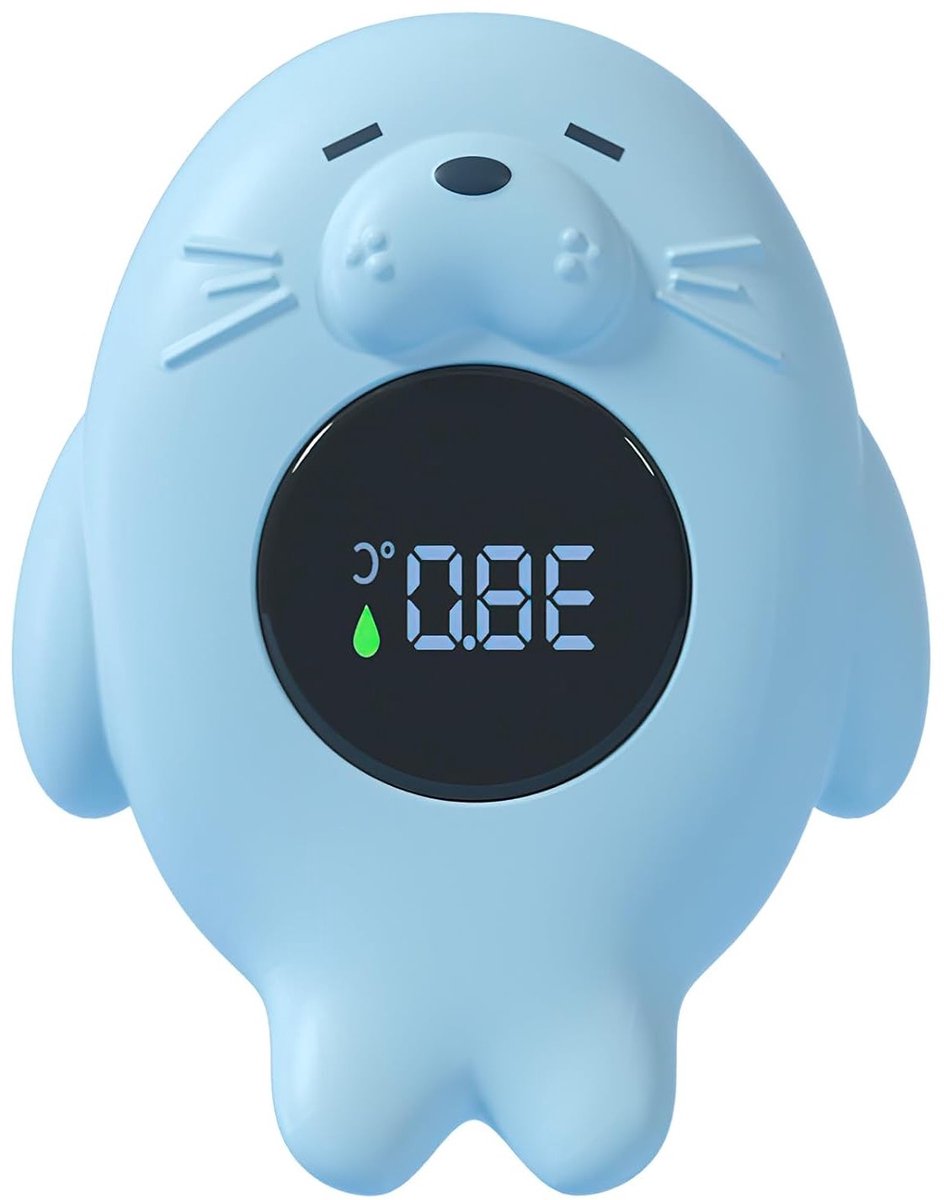Digitale badthermometer voor kinderen - Veiligheid in de badkamer - Blauw ontwerp
