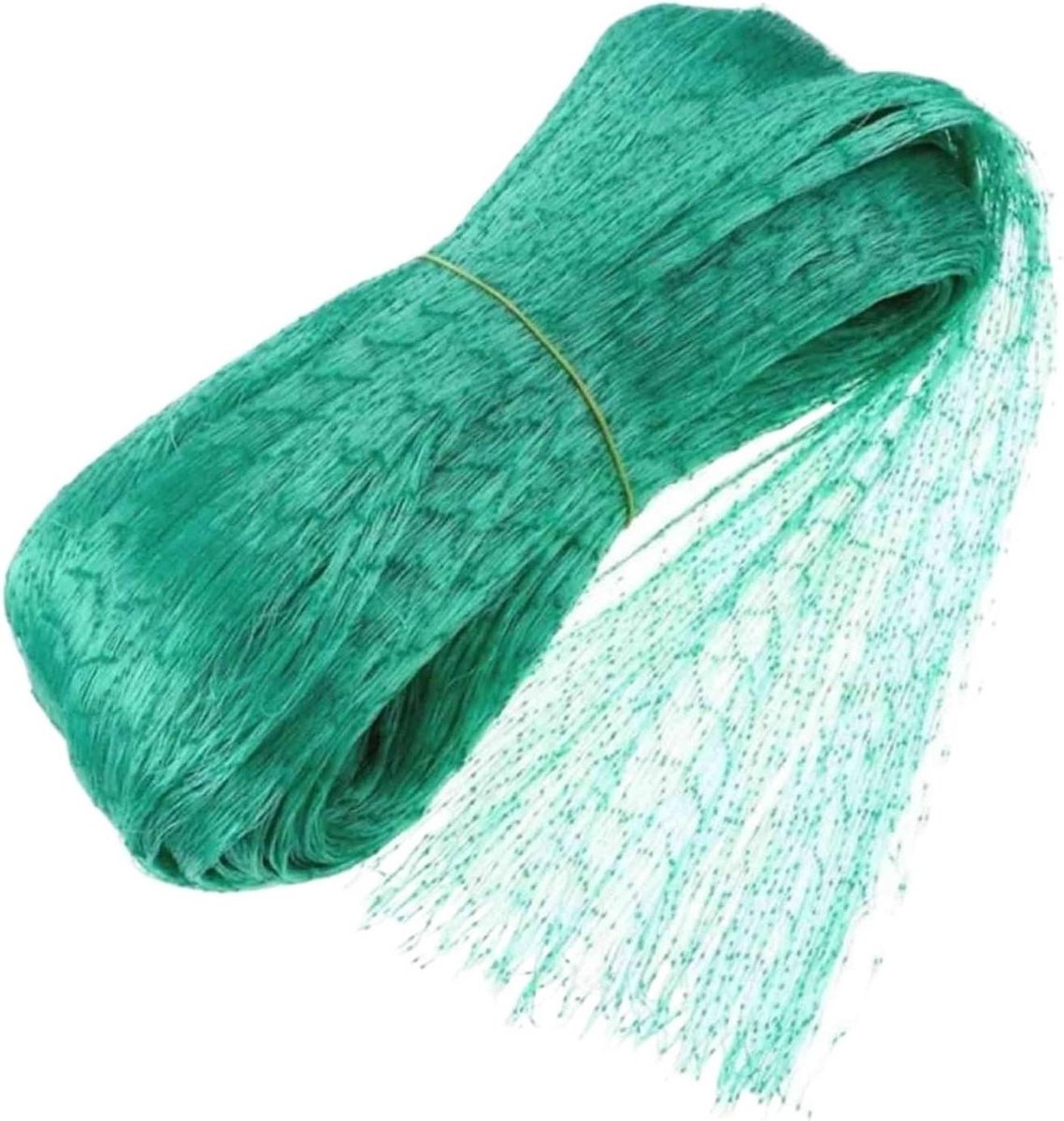 Tuinnet Bescherming - Plantennet Fruitnet - Bescherming Gewassen - Robuust Kunststof - 1 x 1 cm - Groen