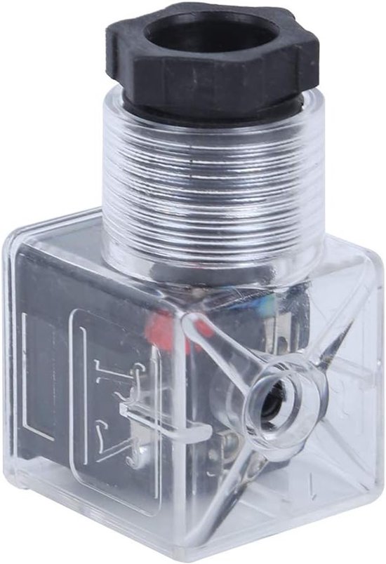 Transparante Solenoid Valve Plug Coils - 5 Stuks Universele Hydraulische Accessoires voor DC24 Volt en Meer — afbeelding 5