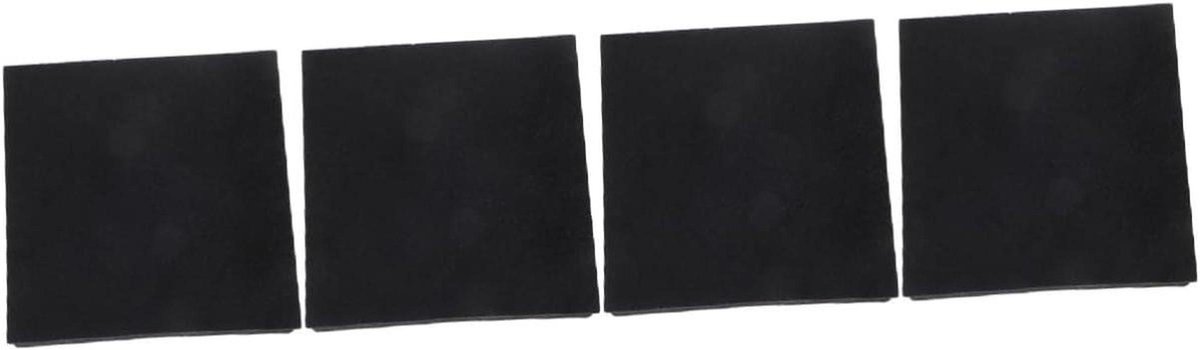 Geluidsisolerende Panelen - Akoestische Panelen Schuim - Muziekstudio Verbeteren - Geluidsabsorberend Schuim - 20x20x5.3CM - Zwart